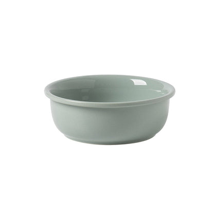 Elevated Ceramic Cat Bowl with Adjustable Oak Wood Stand and Removable Legs