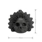 Ceramic Skull Whistle with 126.3dB Sound and Ergonomic Eye Grips