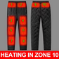 Heated Pants or Heated Vest for Men and Women with 3 Temperature Settings