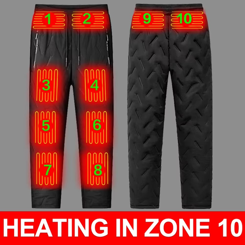 Heated Pants or Heated Vest for Men and Women with 3 Temperature Settings