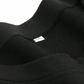 Festive Pullover for Women with Round Neckline and Long Sleeves, Black Holiday Pattern