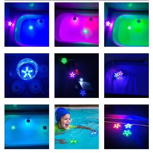 Above Ground Floating Pool Lights, Color Changing Pool Light That Float