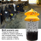 Outdoor Reusable Fly Trap for Patios, Gardens, and Backyards