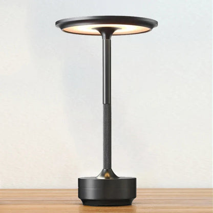 Cordless LED Table Lamp with Touch Dimming and USB Charging