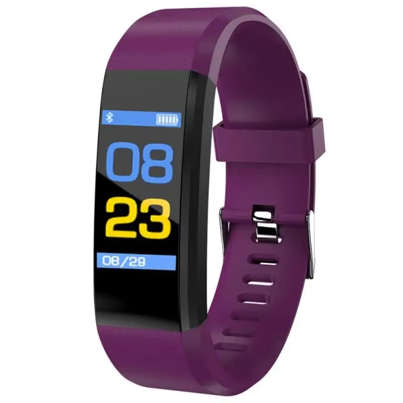 Fitness Smartwatch with Heart Rate and Blood Pressure Monitoring, Step Tracking