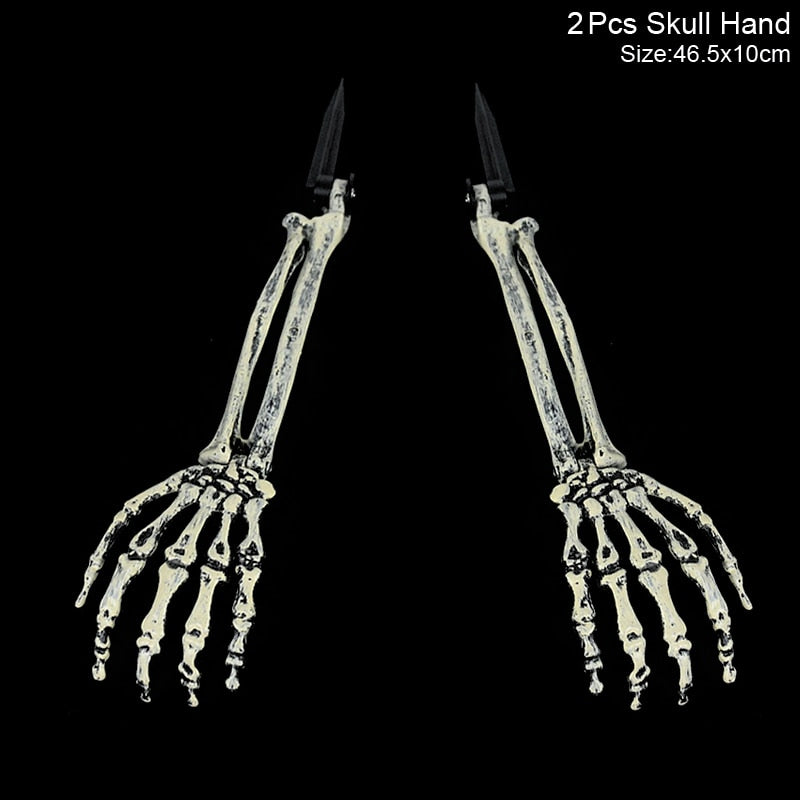 Realistic Zombie Skeleton Garden Halloween Decor - Image 9