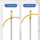 Easy Threading Sewing Needle Set with Side Slot Design, 30 Assorted Sizes