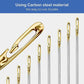 Easy Threading Sewing Needle Set with Side Slot Design, 30 Assorted Sizes
