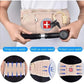 Inflatable Lumbar Belt with Manual Pump and Adjustable Air Traction