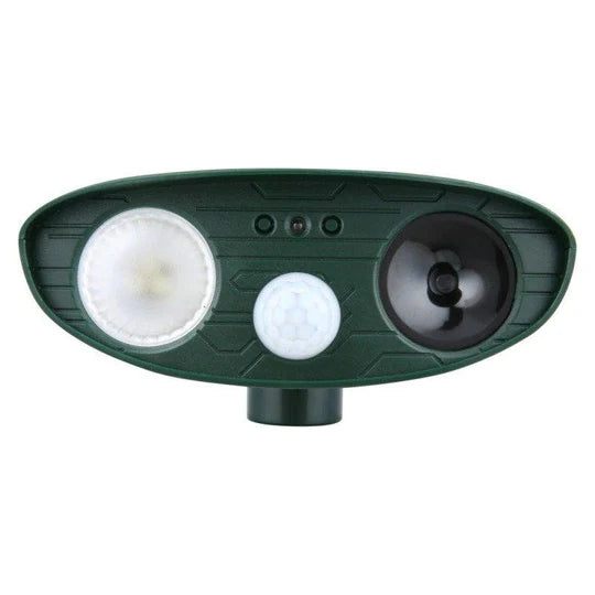 Ultrasonic Rabbit Repeller Solar Powered Flashing Light Rabbit Deterrent