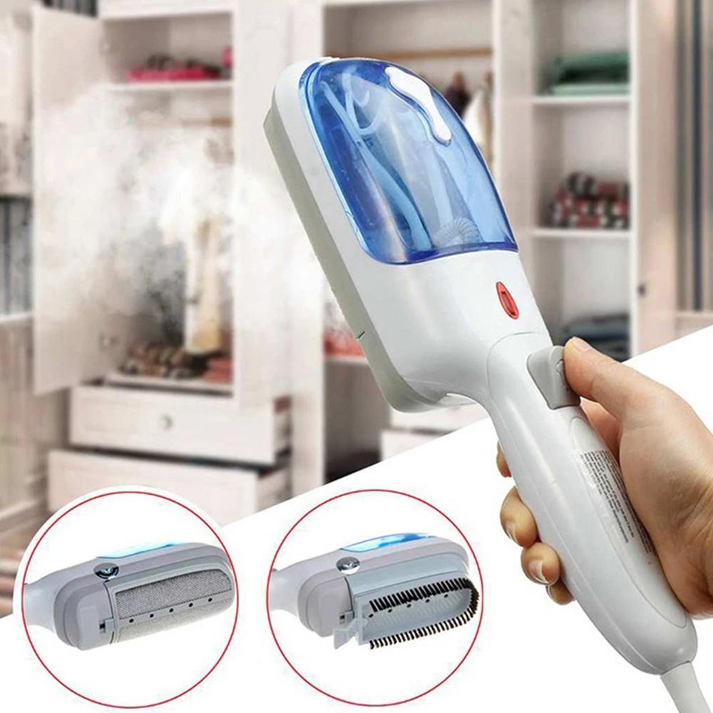 Handheld Garment Steamer with 45 Second Heat Time and Brush Attachment