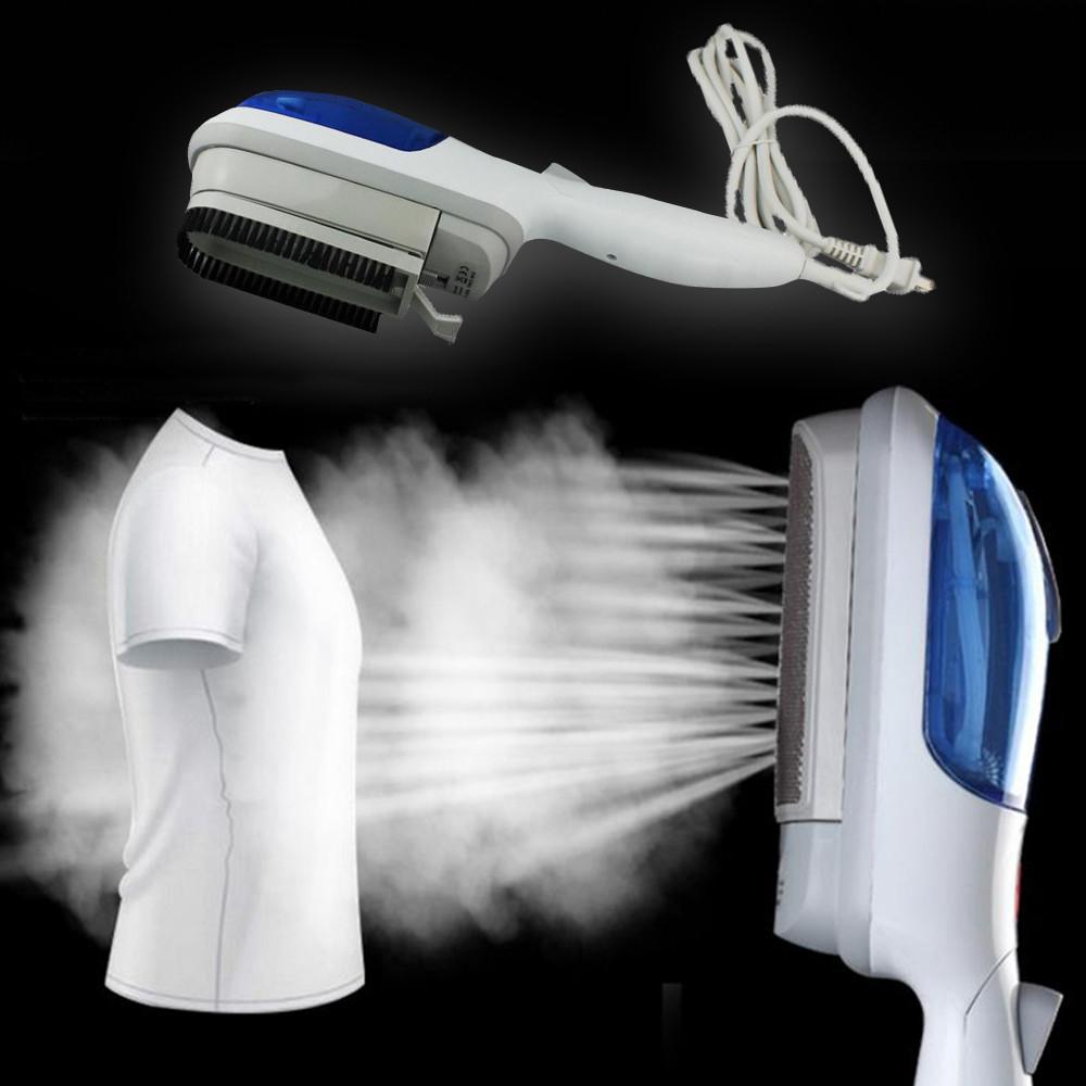 Handheld Garment Steamer with 45 Second Heat Time and Brush Attachment