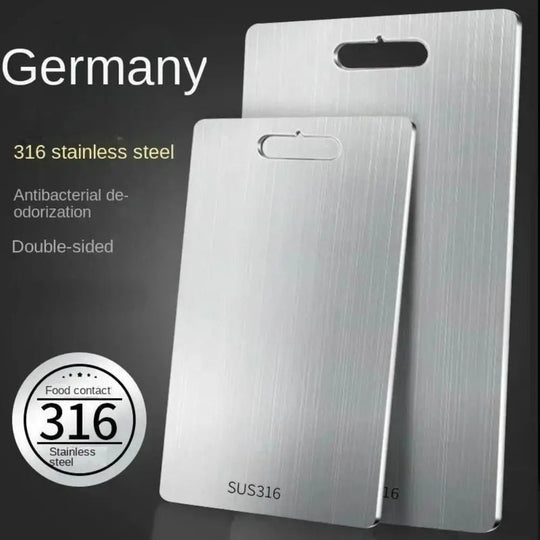Titanium Kitchen Cutting Board, Double-Sided Durable Chopping Surface