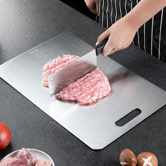 Titanium Kitchen Cutting Board, Double-Sided Durable Chopping Surface
