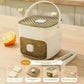 Press Action Ice Maker with Airtight Lid and Ice Tongs, 48 Cube  Capacity