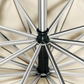 Automatic Folding Umbrella with Wind Resistant Ribs and Reflective Trim