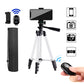 Expandable Camera Tripod with Wireless Remote and Adjustable Phone Holder, 20-55in