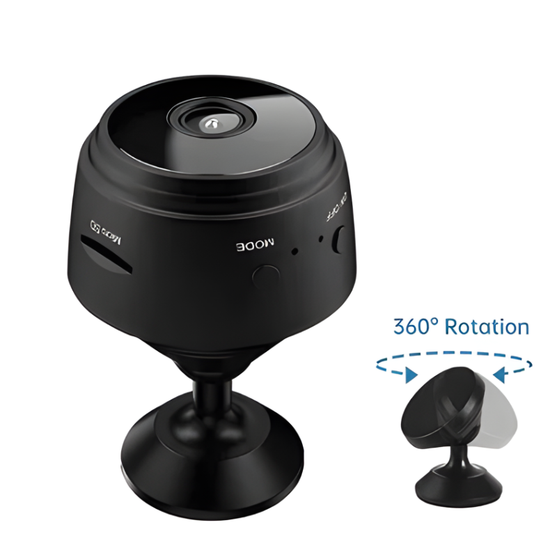 720P HD Wireless Backup Camera with 360 Rotating Mount and Night Vision for RV Truck Trailer