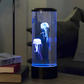 Floating Jellyfish Aquarium Lamp with 5 LED Color Modes and Quiet Motor
