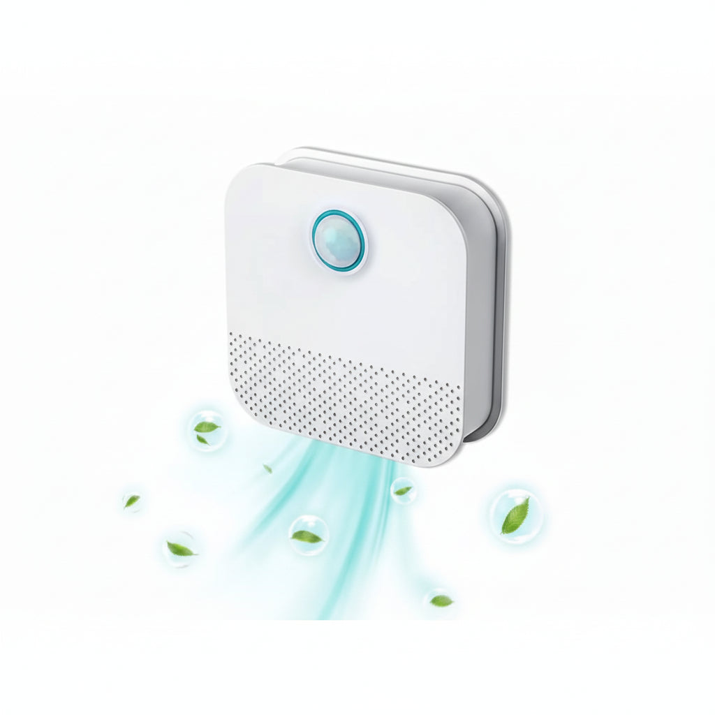 Cat Litter Box Odor Neutralizer with Motion Sensor and 14-Day Battery