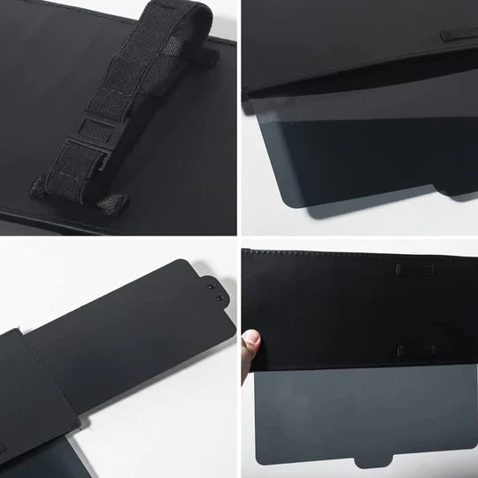Polarized Sun Visor for Car – Reduces Glare and Improves Road Visibility