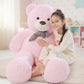 Giant Plush Bear Stuffed Animal Kids Soft Cuddly Toy - LICHTZOONE