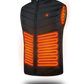 Heated Vest with Carbon Fiber Elements and 12-Hour Runtime, Three Zones