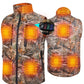 Heated Hunting Vest with Battery Pack Size Adjustable for Hunting Hiking Outdoors