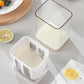 Greek Yogurt Strainer with Steel Mesh Basket and Collection Container, 1100ml