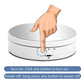 Motorized Product Display Stand with Three Rotation Speeds and Adjustable Angles