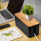 Cable Storage Box with Side Openings and Lid, Multiple Sizes