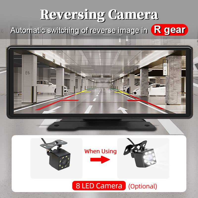 10.26 inch Car Stereo with Wireless Phone Pairing and Backup Camera