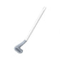 Wall Mount Silicone Toilet Brush with Flexible Bristles and Ventilated Holder