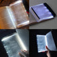 Foldable Reading Light with USB-C Rechargeable Battery and Adjustable Color Temperature, Bookmark Style