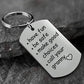 Reminder To Do Things Stainless Steel Keychain Gift