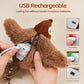 Interactive Cat Toy with Motion-Activated Chirps and USB Rechargeable, Catnip Pocket