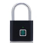 Fingerprint Padlock with App Control and 10-Print Storage, 6-Month Battery