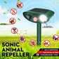 Ultrasonic Chipmunk Repeller Solar Powered Outdoor Pest Deterrent
