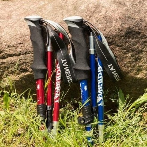 Adjustable Trekking Poles, Foldable Telescopic Hiking Pole