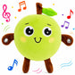Interactive Two-Player Plush Toy with Sound and Light Responses