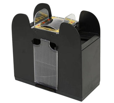 Motorized Card Shuffler with Dual Power and Multi Deck Capacity