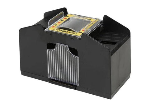 Motorized Card Shuffler with Dual Power and Multi Deck Capacity