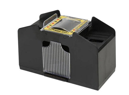 Motorized Card Shuffler with Dual Power and Multi Deck Capacity