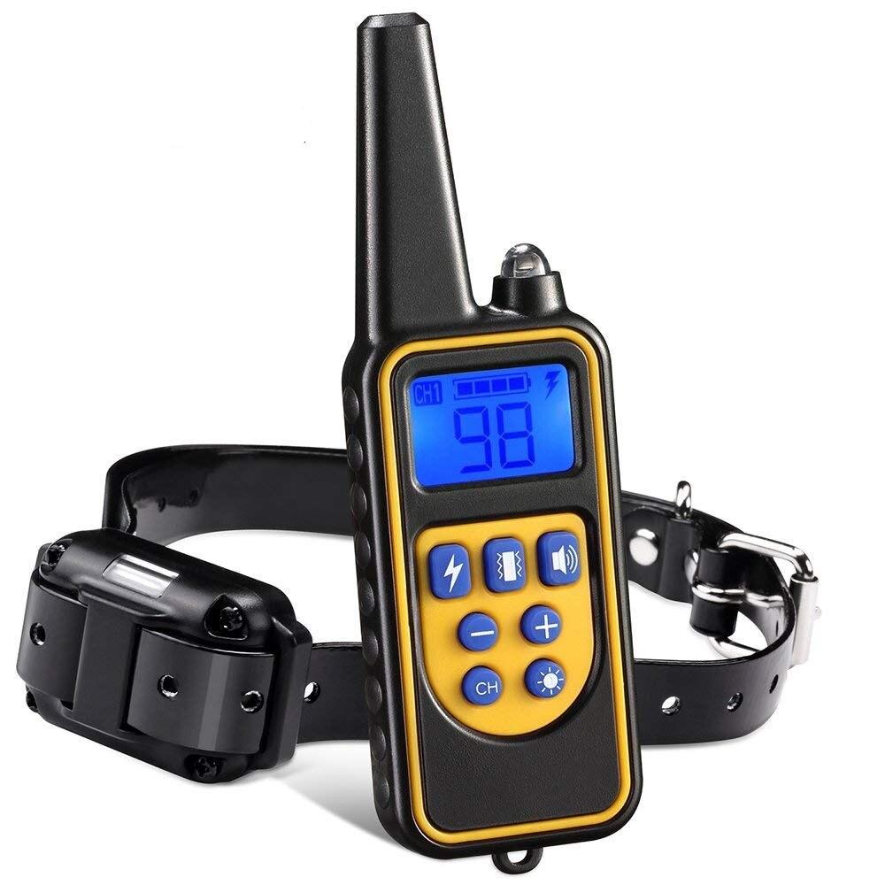 Remote Dog Training Collar with 800M Range and 99 Intensity Levels, Waterproof