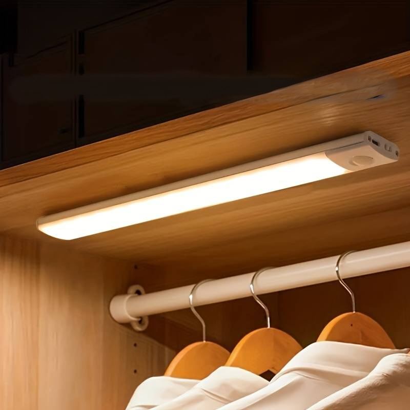 Motion Sensor LED Light with Magnetic Mounting and Adjustable Color Temperature