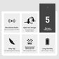 Bone Conduction Bluetooth Headphones Waterproof Wireless Stereo