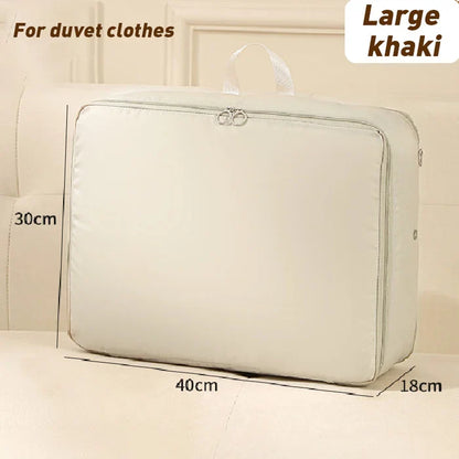 Compression Storage Bag with Built-In Zipper and Moisture-Resistant Fabric, Sturdy Handles