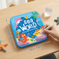 Water Activated Coloring Book with Refillable Pen and Reusable Pages