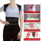 Adjustable Lower Back Support Brace with 108 Magnets and Infrared Heat Therapy