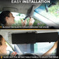 Polarized Sun Visor for Car – Reduces Glare and Improves Road Visibility